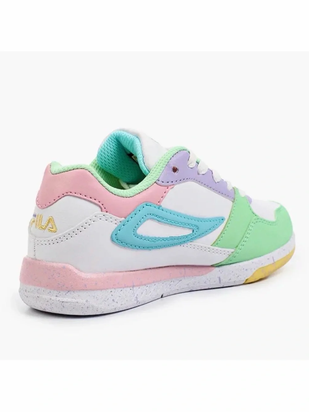 FILA Kids Pastel Green Pink Blue Athletic Chunky Sneaker